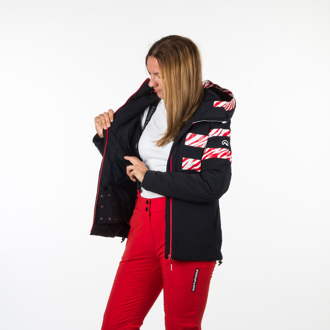 BU-4924SNW women's ski trend jacket insulated primaloft® KAILYNN