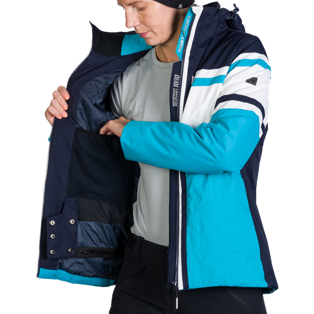 BU-49251SNW women's ski trend jacket insulated  SKYLA