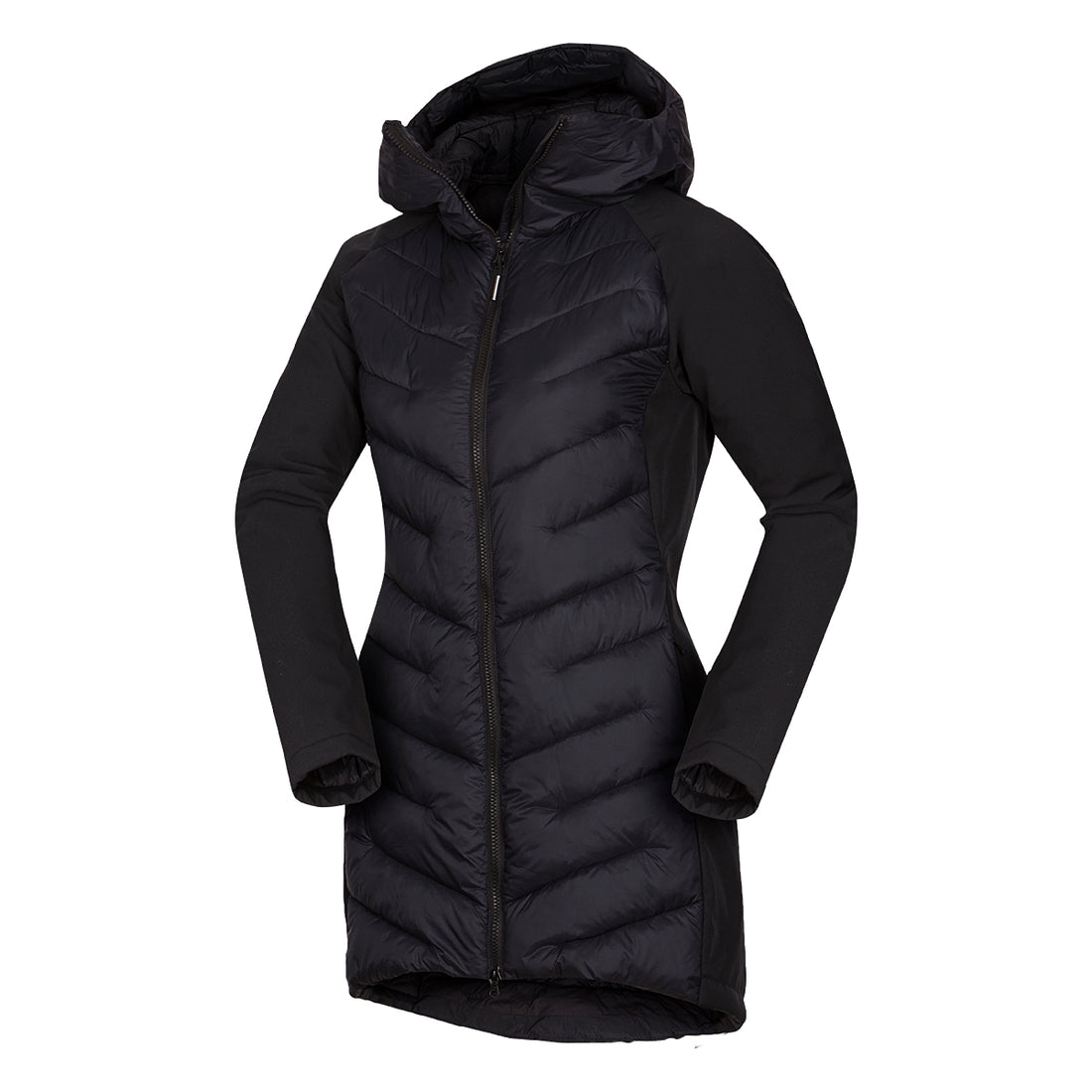 BU-4932SP women's insulated jacket combination with softshell long REYNA