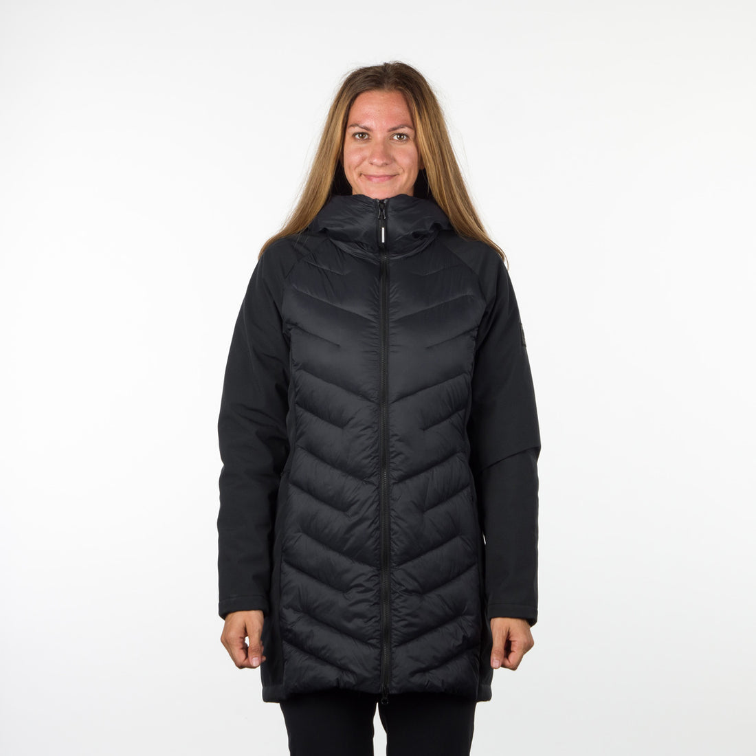 BU-4932SP women's insulated jacket combination with softshell long REYNA
