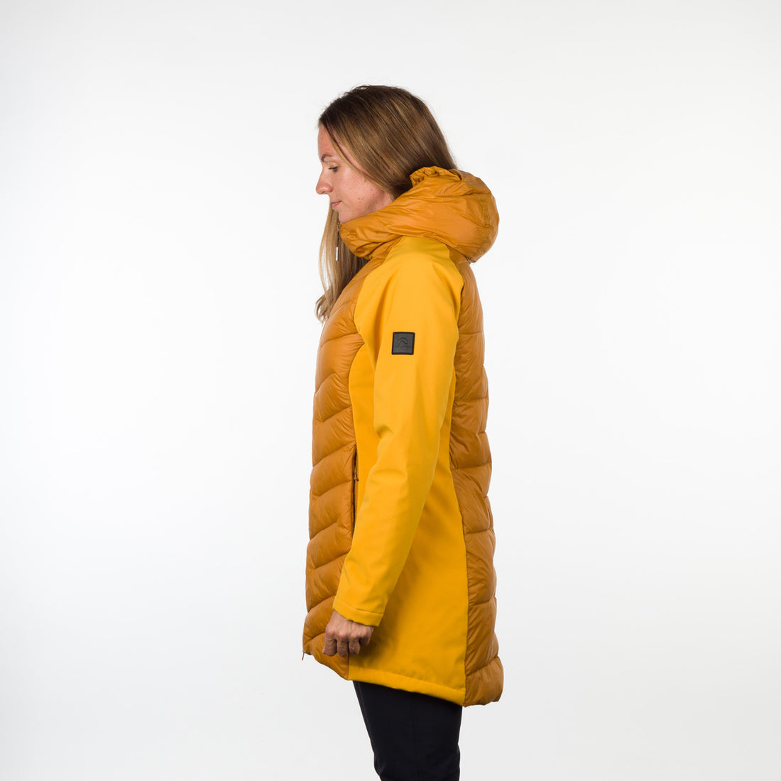BU-4932SP women's insulated jacket combination with softshell long REYNA
