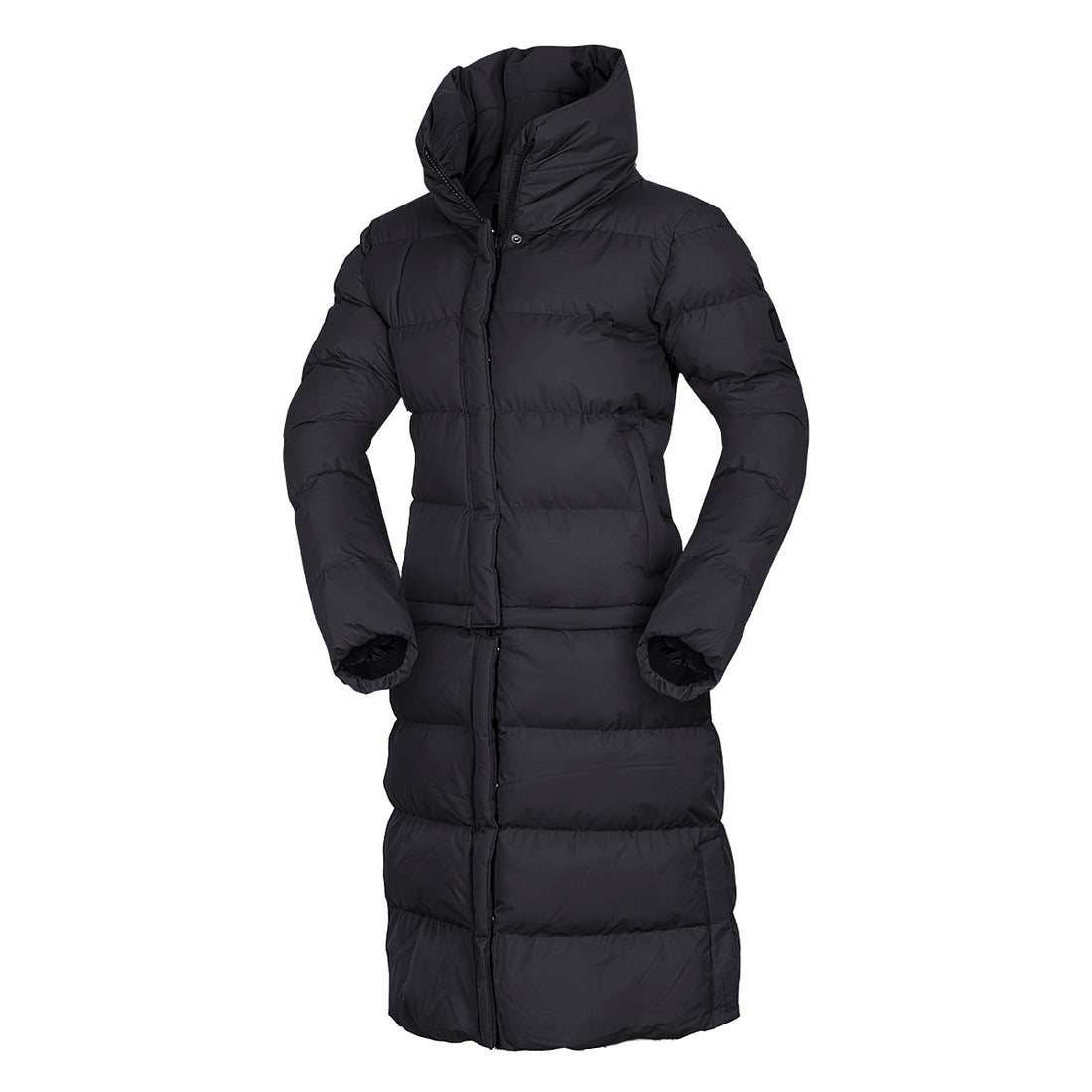 BU-4934SP women's like down jacket with detachable part CASSIDY