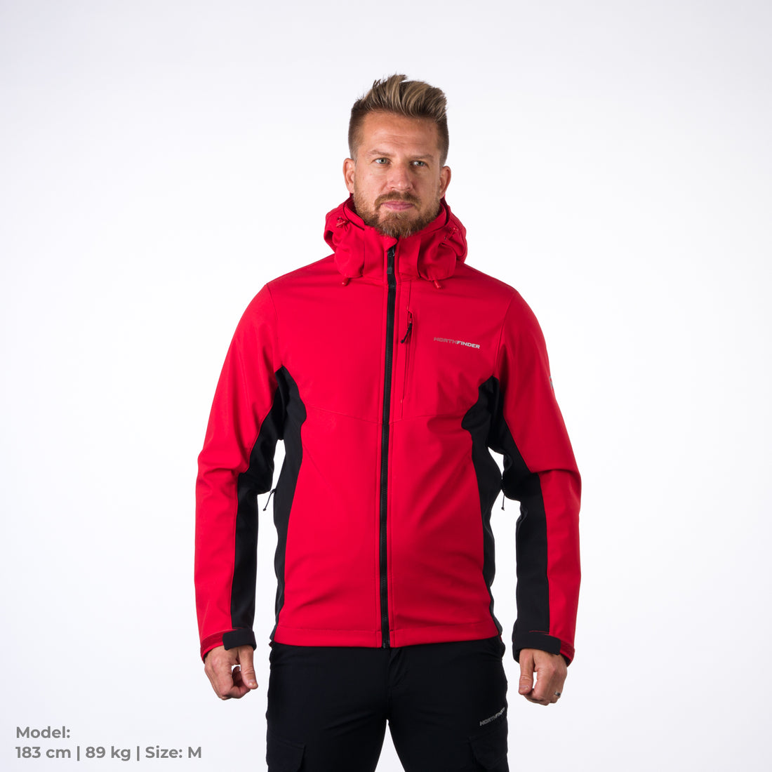 BU-5003OR men's softshell jacket outdoor MARQUIS