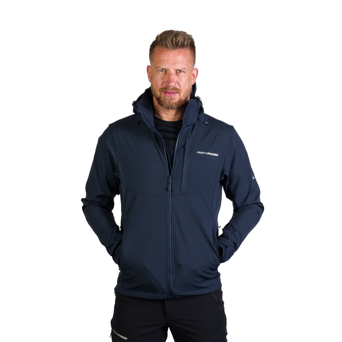BU-5003OR men's softshell jacket outdoor MARQUIS