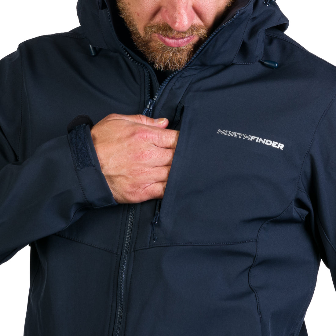 BU-5003OR men's softshell jacket outdoor MARQUIS