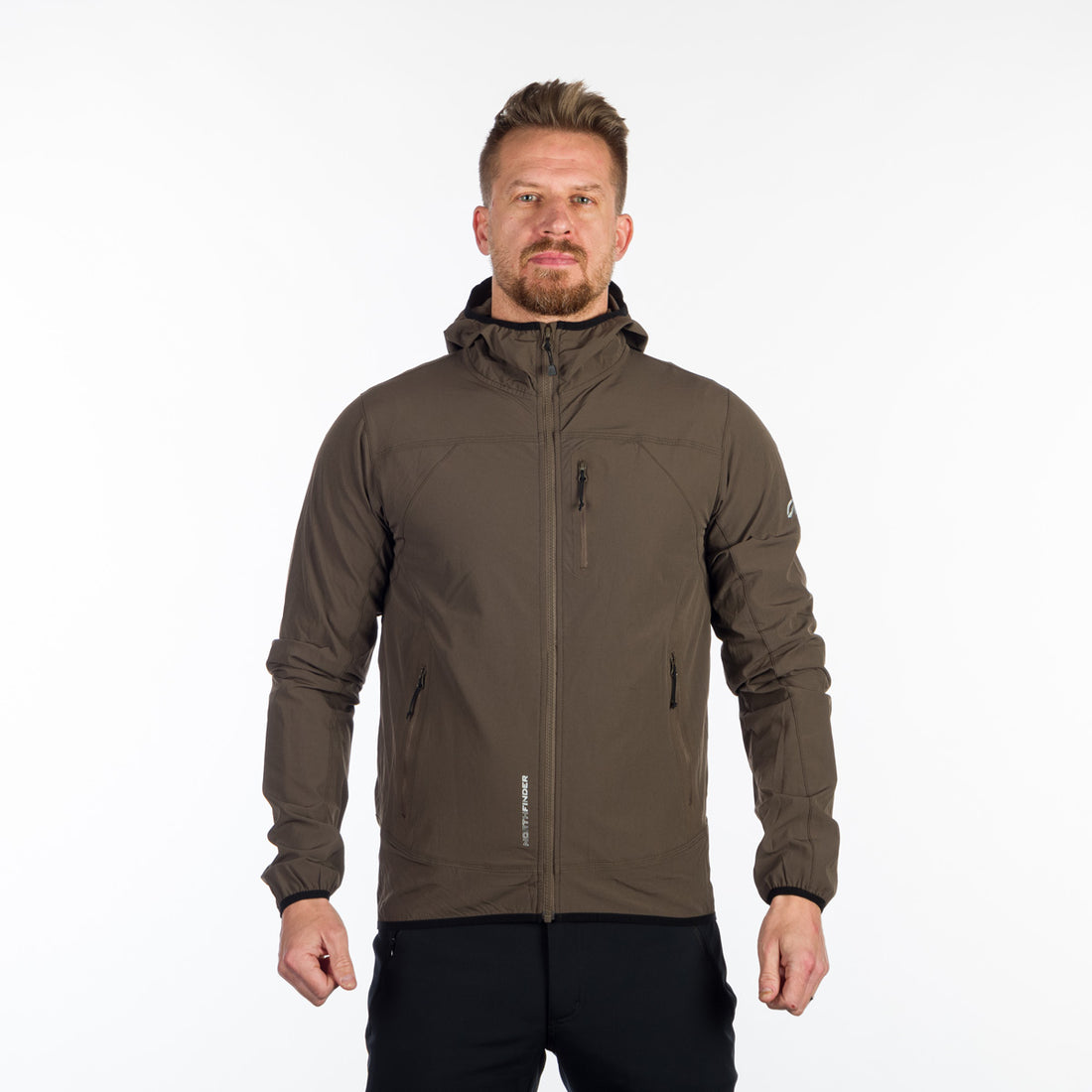 BU-5004OR men's softshell jacket active CASE