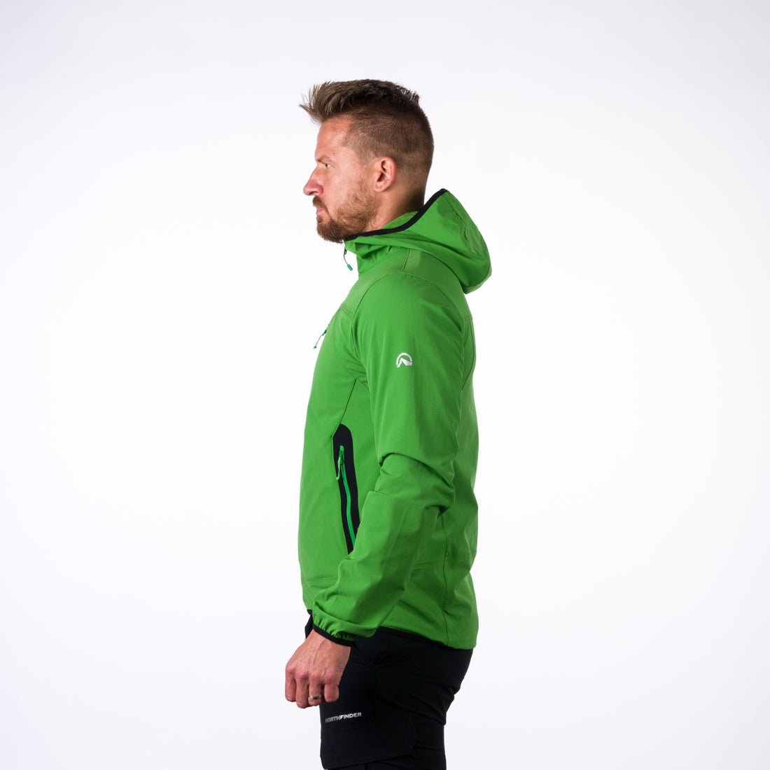 BU-5004OR men's softshell jacket active CASE