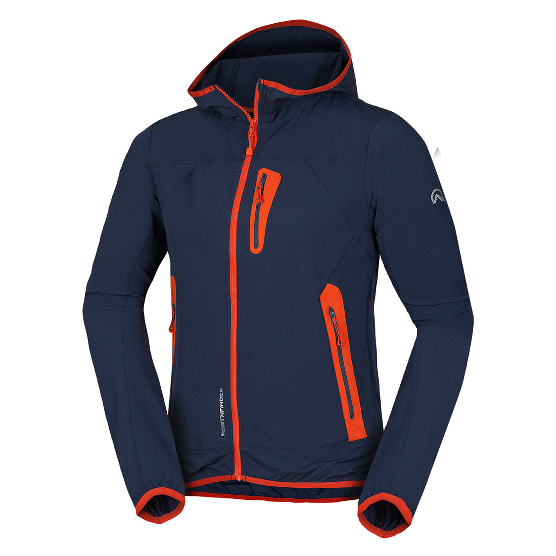 BU-5004OR men's softshell jacket active CASE