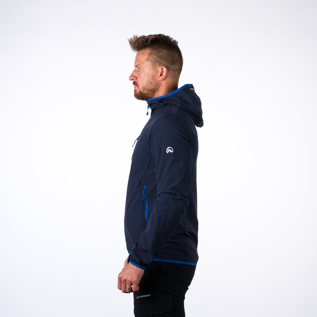 BU-5004OR men's softshell jacket active CASE