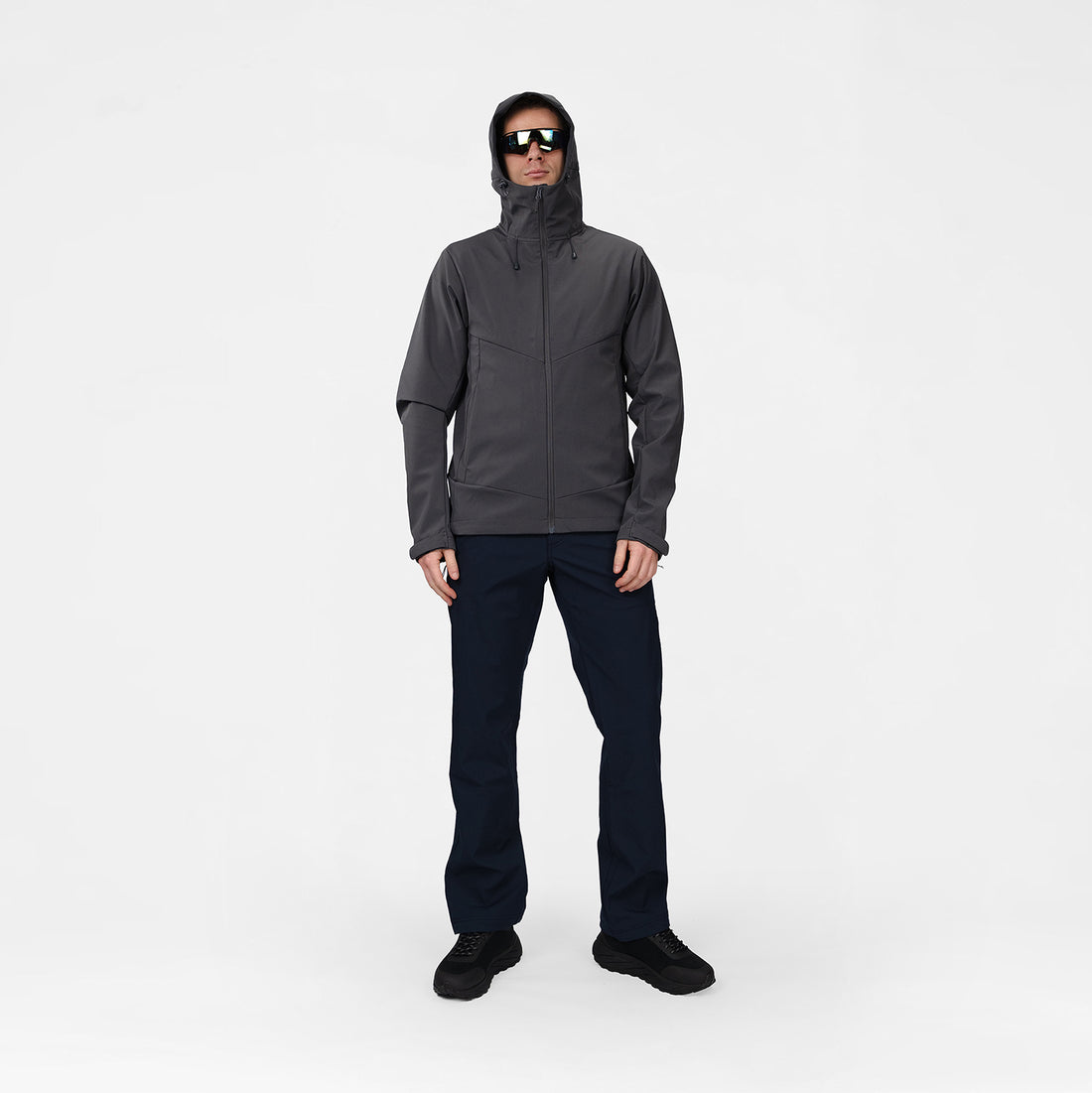 BU-50061OR men's softshell jacket 3L MARQUIS