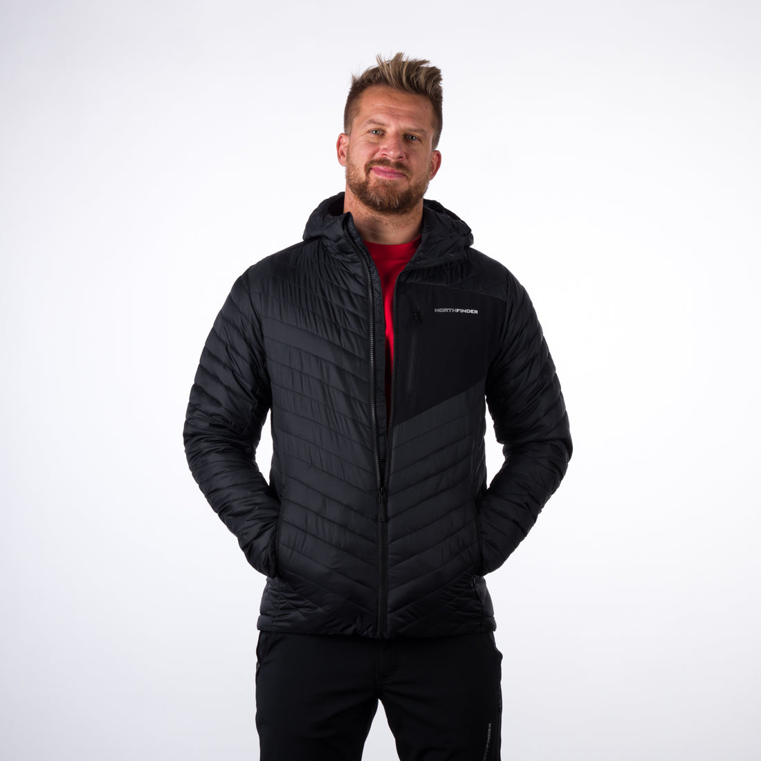 BU-5007OR men's winter lightweight jacket VALTER