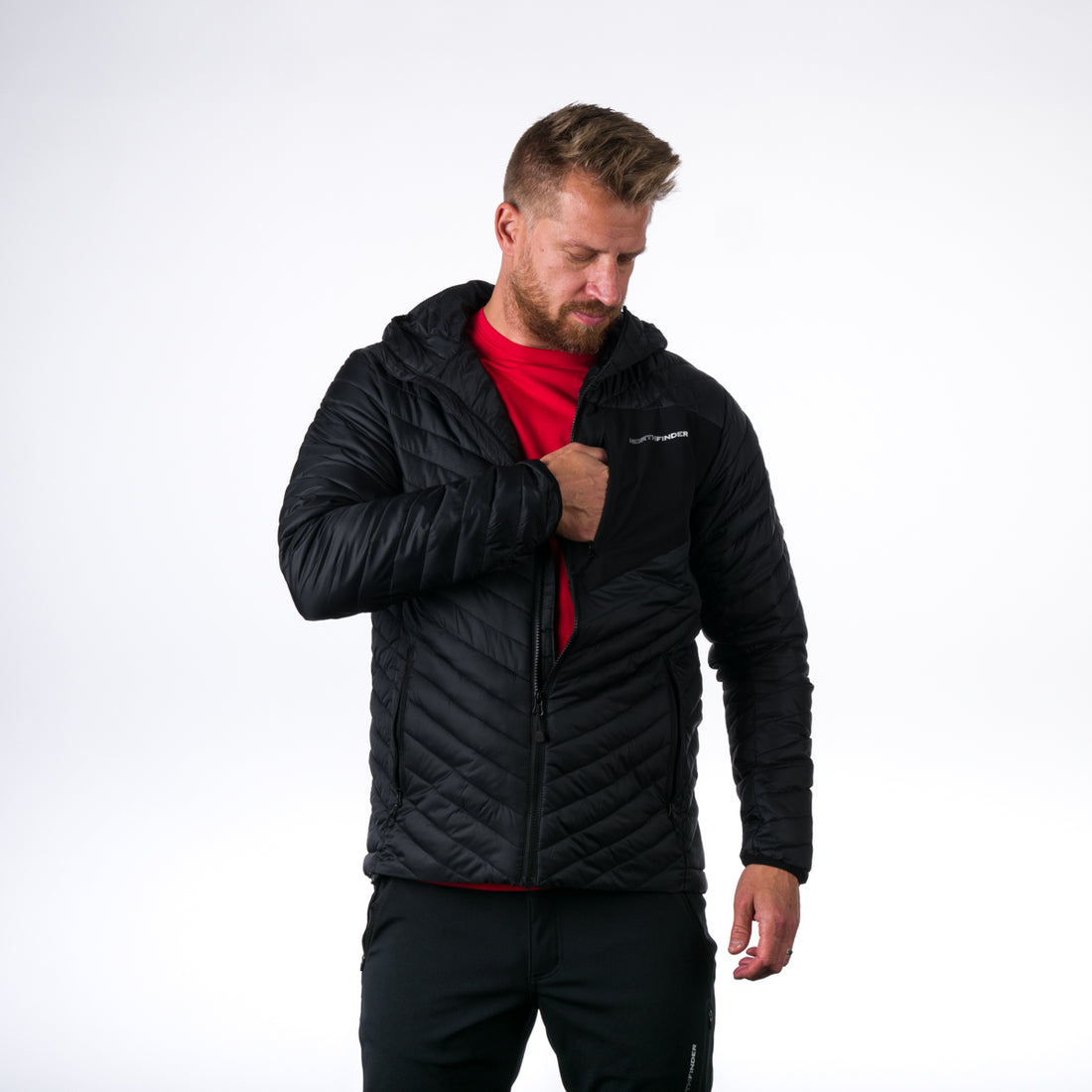 BU-5007OR men's winter lightweight jacket VALTER