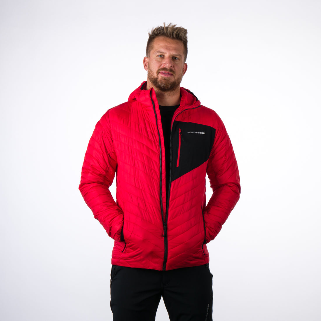 BU-5007OR men's winter lightweight jacket VALTER
