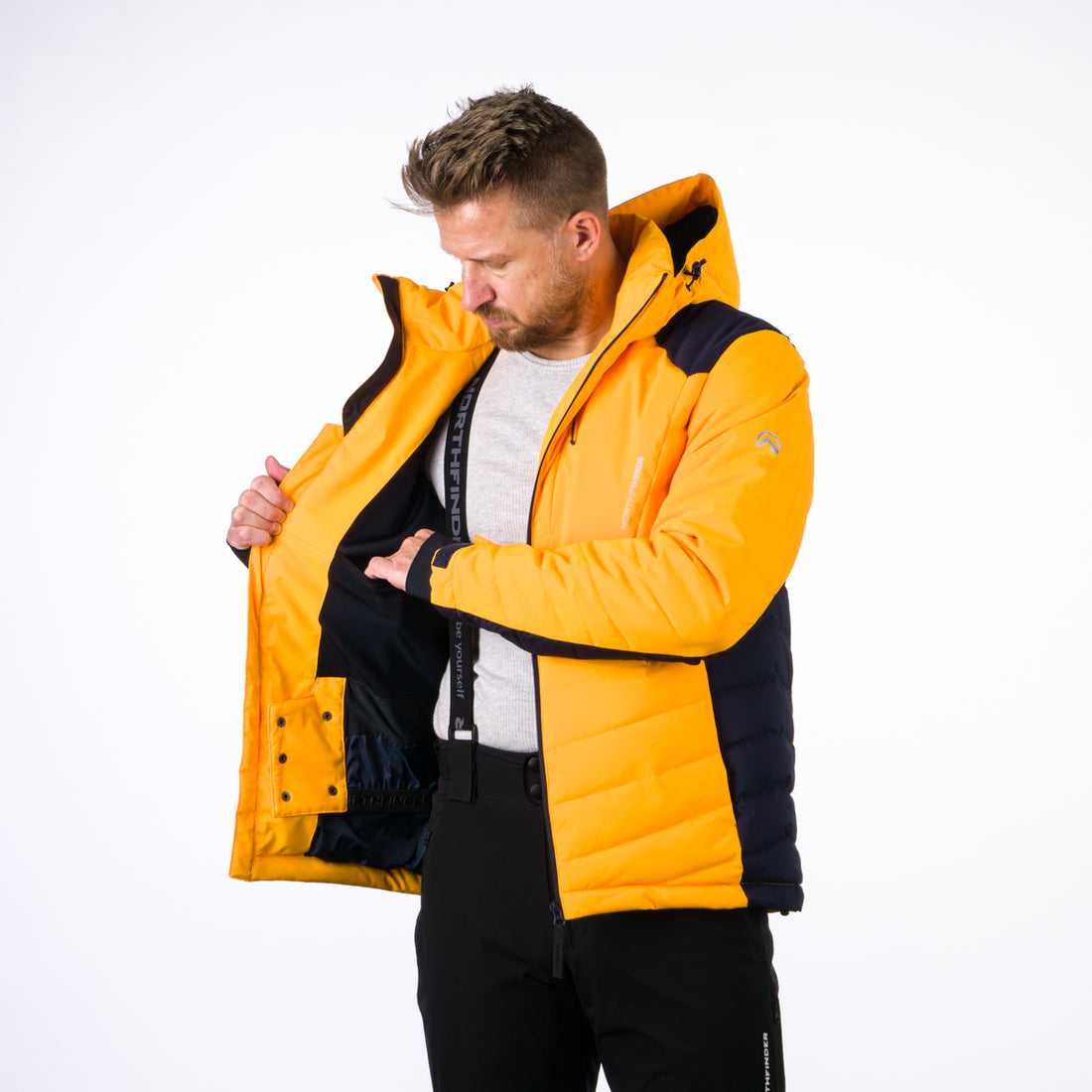 BU-5008SNW men's ski jacket insulated MAJOR