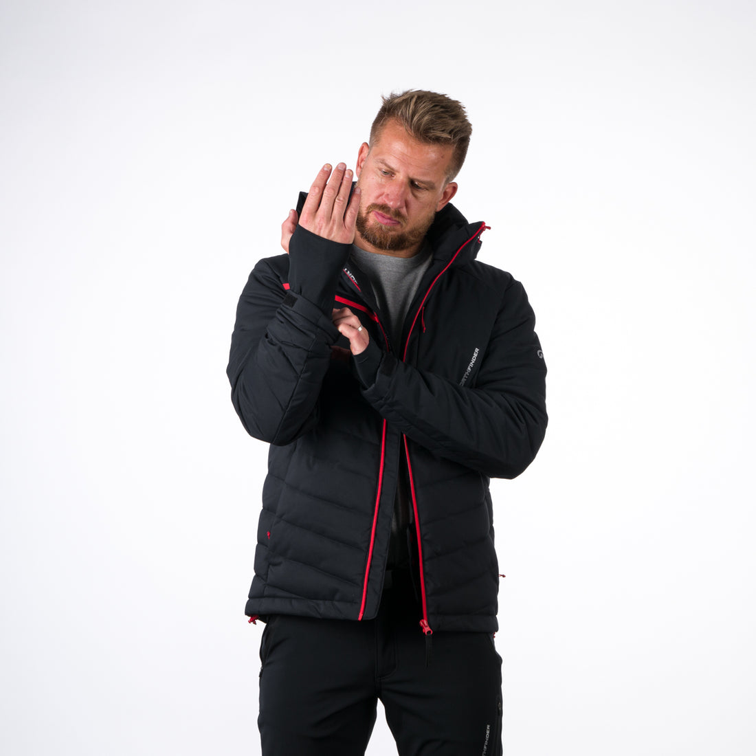 BU-5008SNW men's ski jacket insulated MAJOR