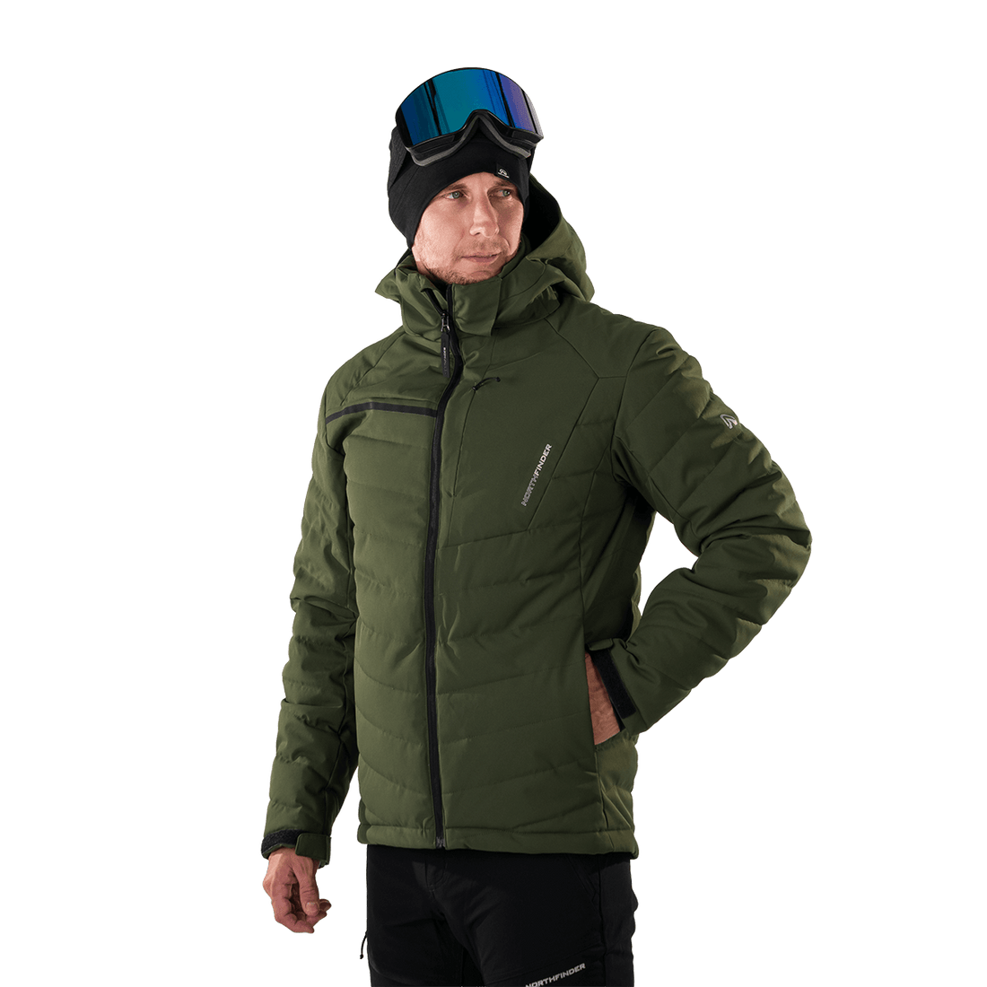 BU-5008SNW men's ski jacket insulated MAJOR