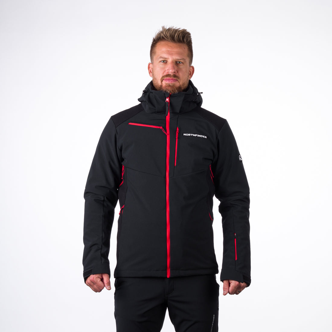 BU-5009SNW men's ski jacket insulated DREWIN