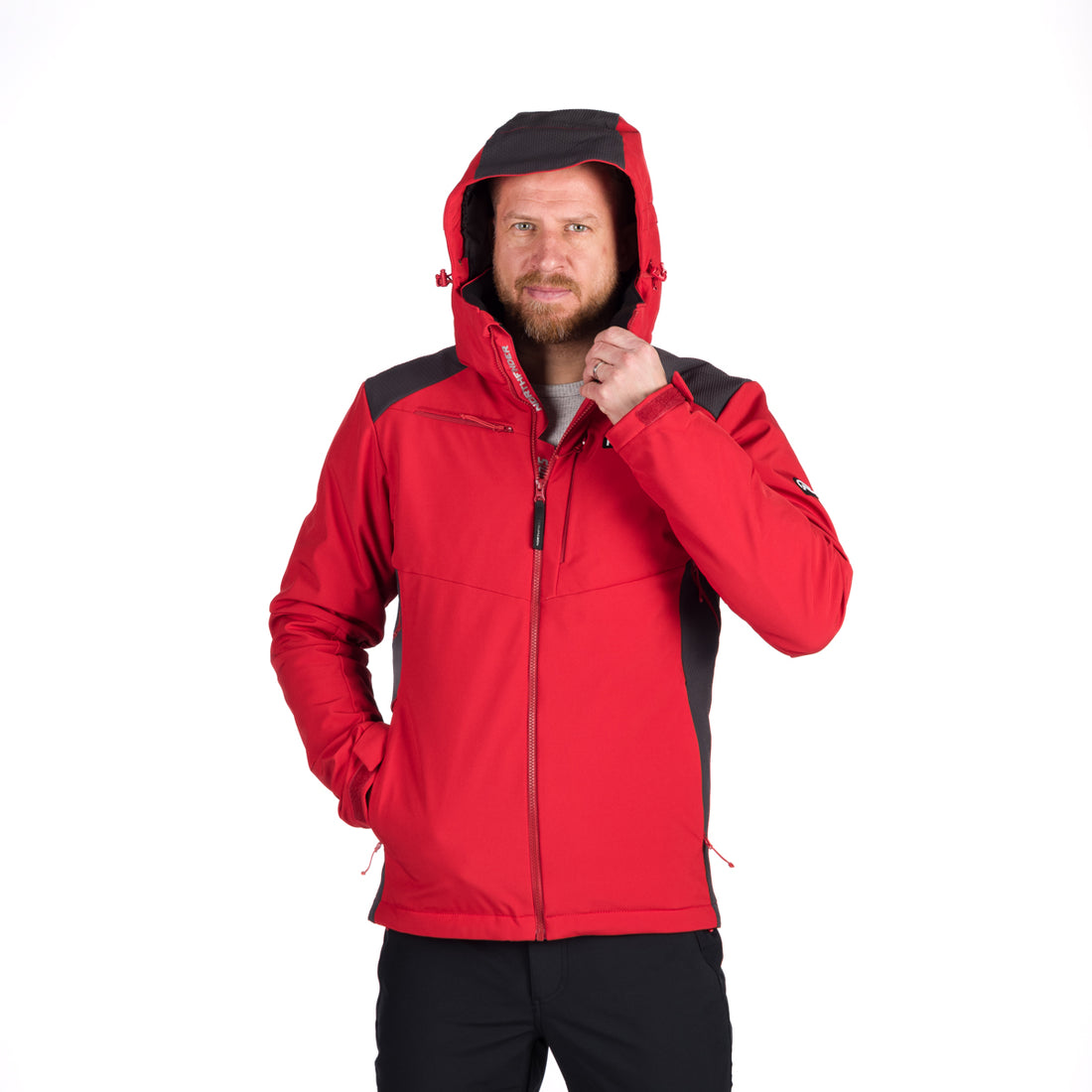BU-5009SNW men's ski jacket insulated DREWIN