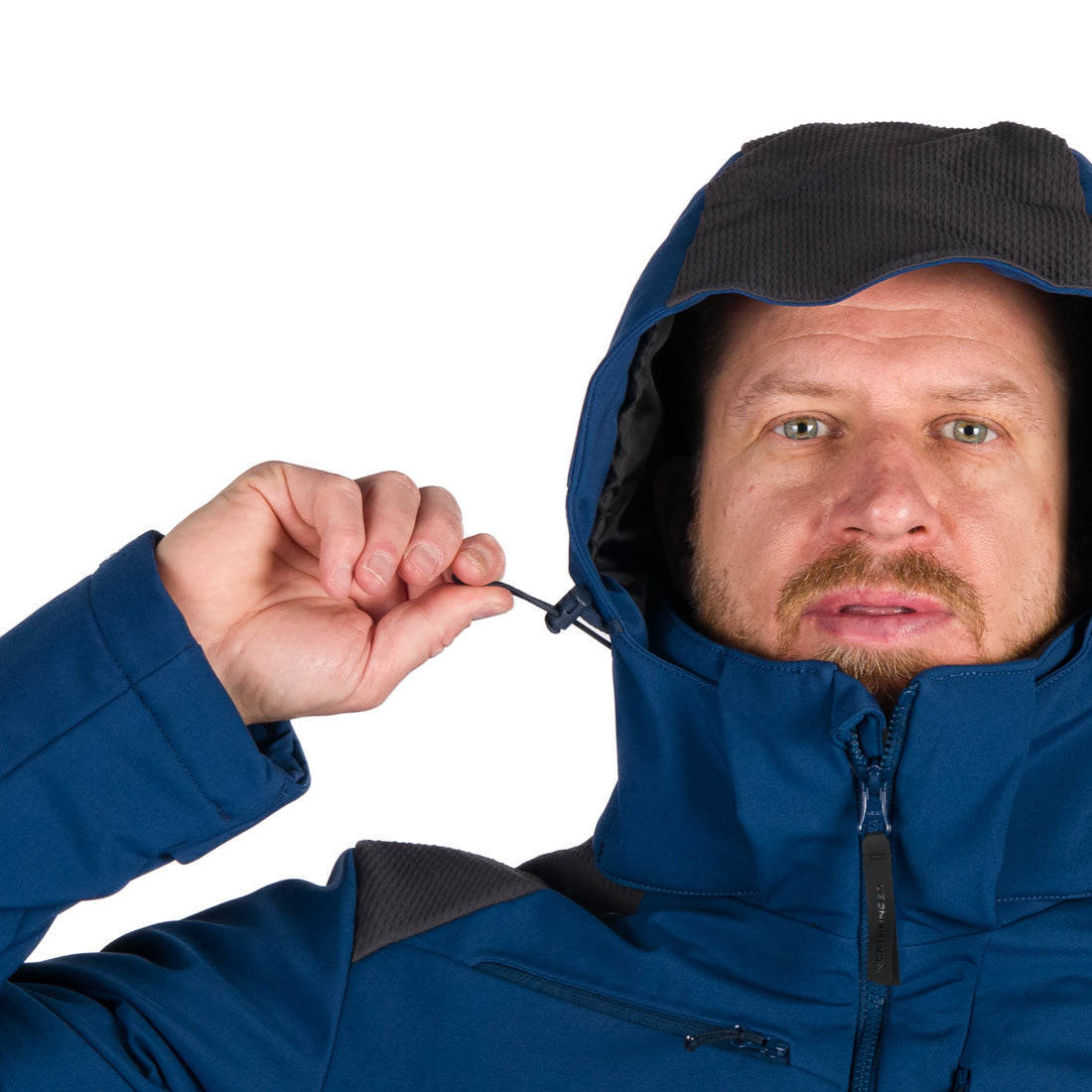 BU-5009SNW men's ski jacket insulated DREWIN