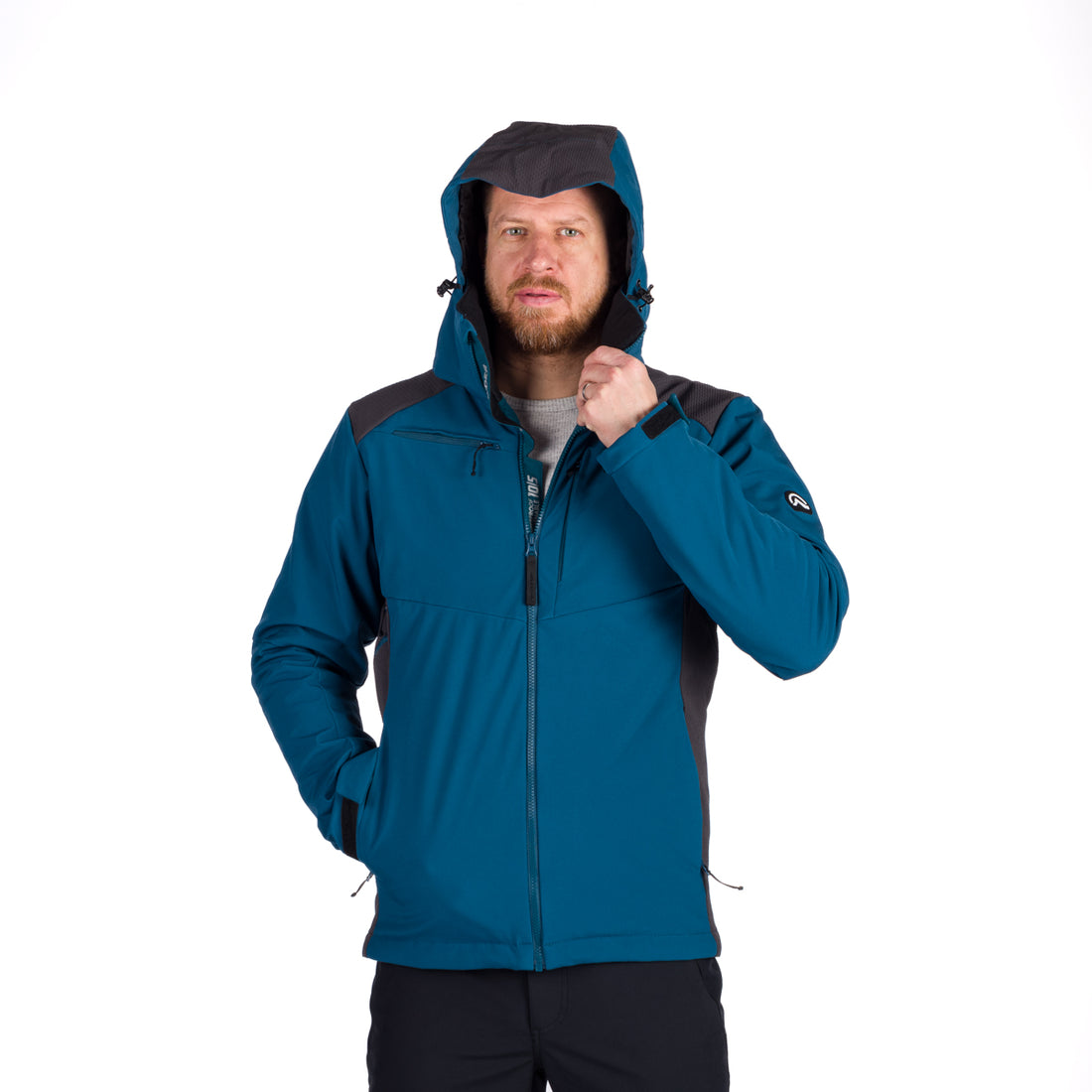 BU-5009SNW men's ski jacket insulated DREWIN