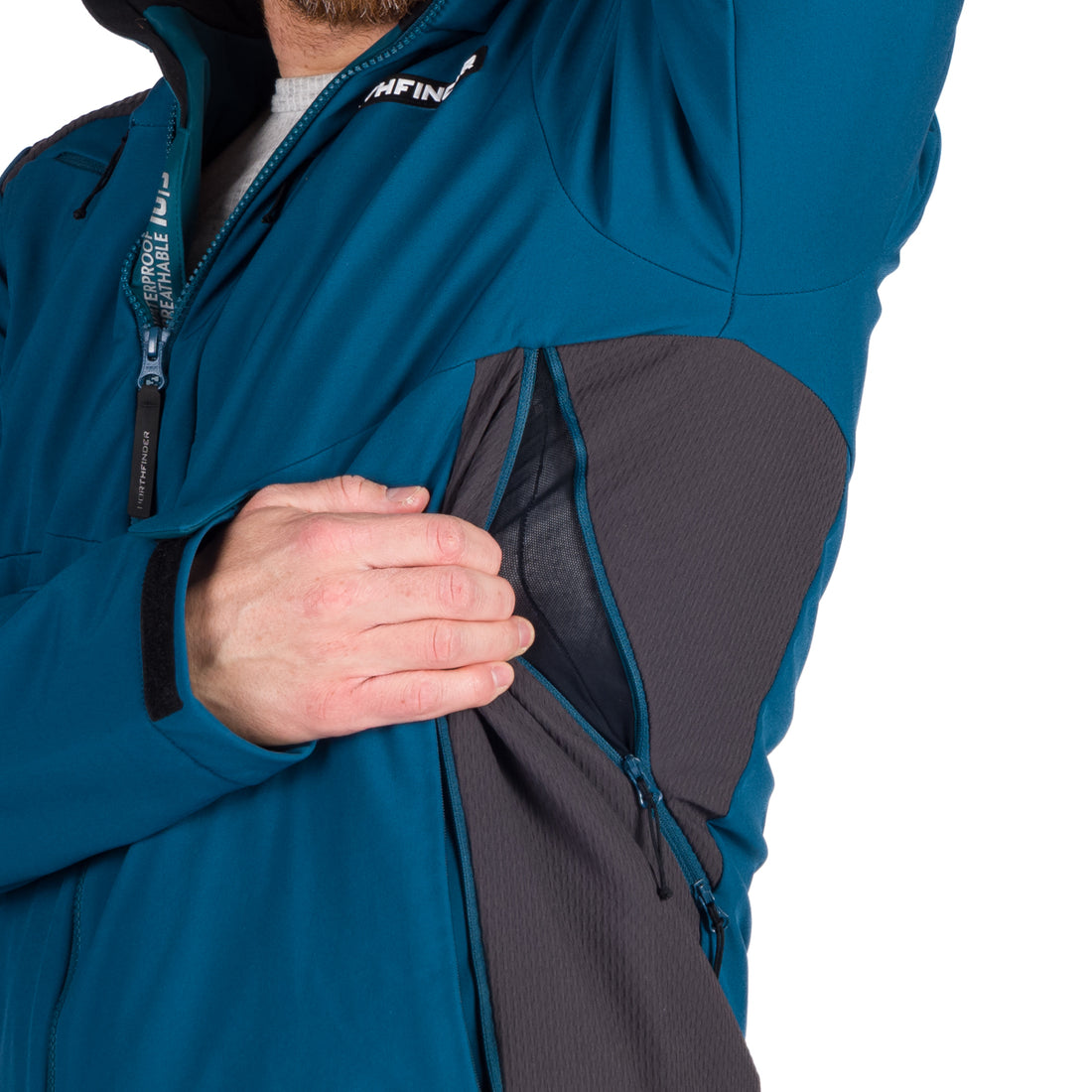BU-5009SNW men's ski jacket insulated DREWIN