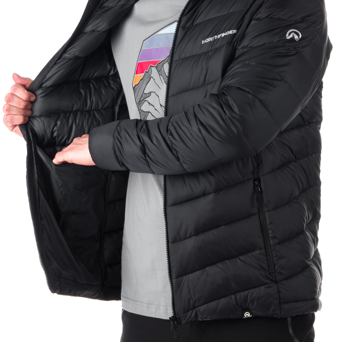 BU-5031OR men's outdoor like down jacket insulated ACE
