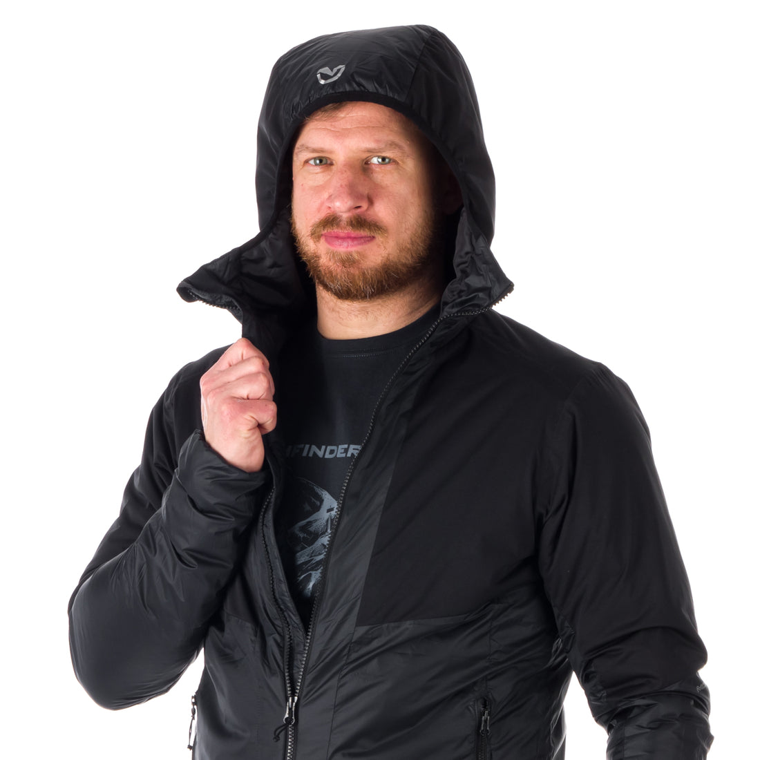 BU-5032OR men's hybrid outdoor insulated jacket 2.5L KASHTON
