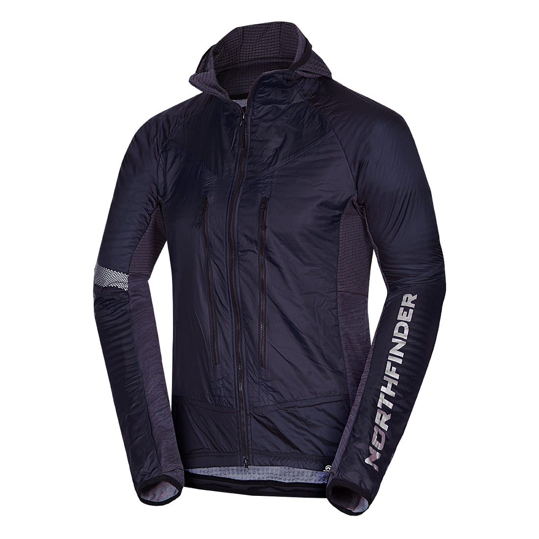 BU-5033OR men's active trekking athletic fit hybrid jacket NOLAN 