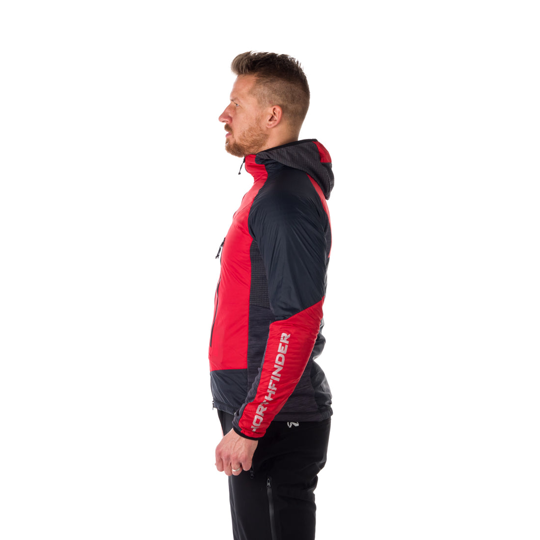 BU-5033OR men's active trekking athletic fit hybrid jacket NOLAN 