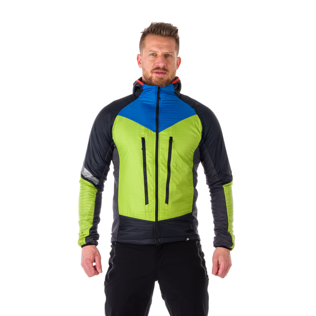 BU-5033OR men's active trekking athletic fit hybrid jacket NOLAN 