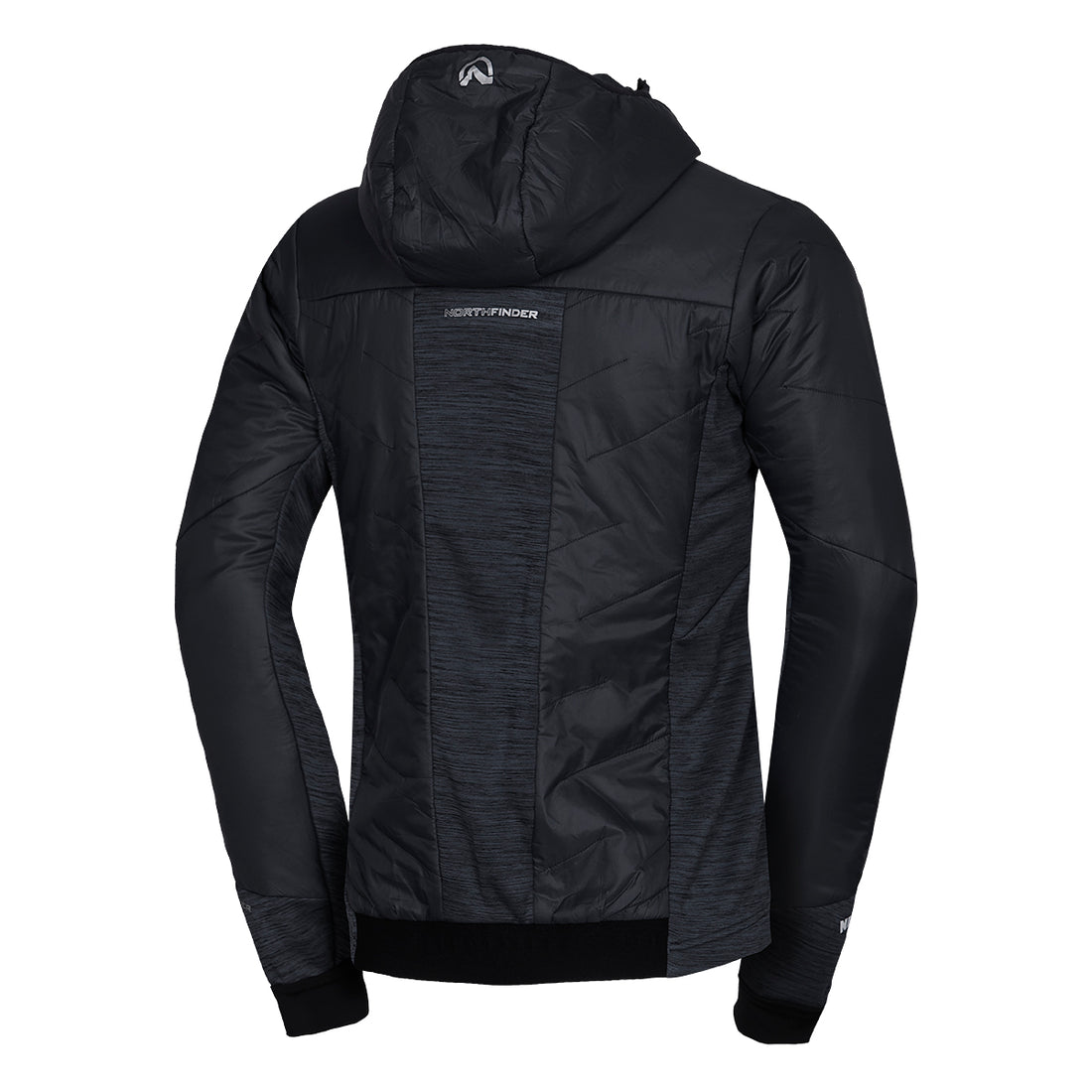 BU-5035OR men's hybrid active trekking athletic fit jacket with PrimaLoft OTIS