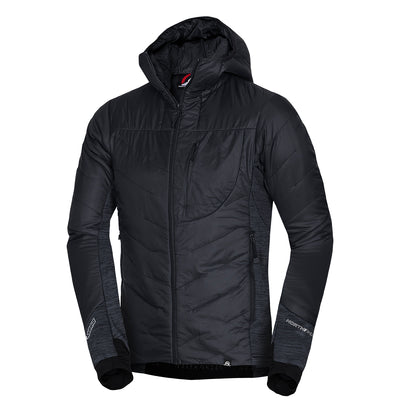 BU-5035OR men's hybrid active trekking athletic fit jacket with PrimaLoft OTIS
