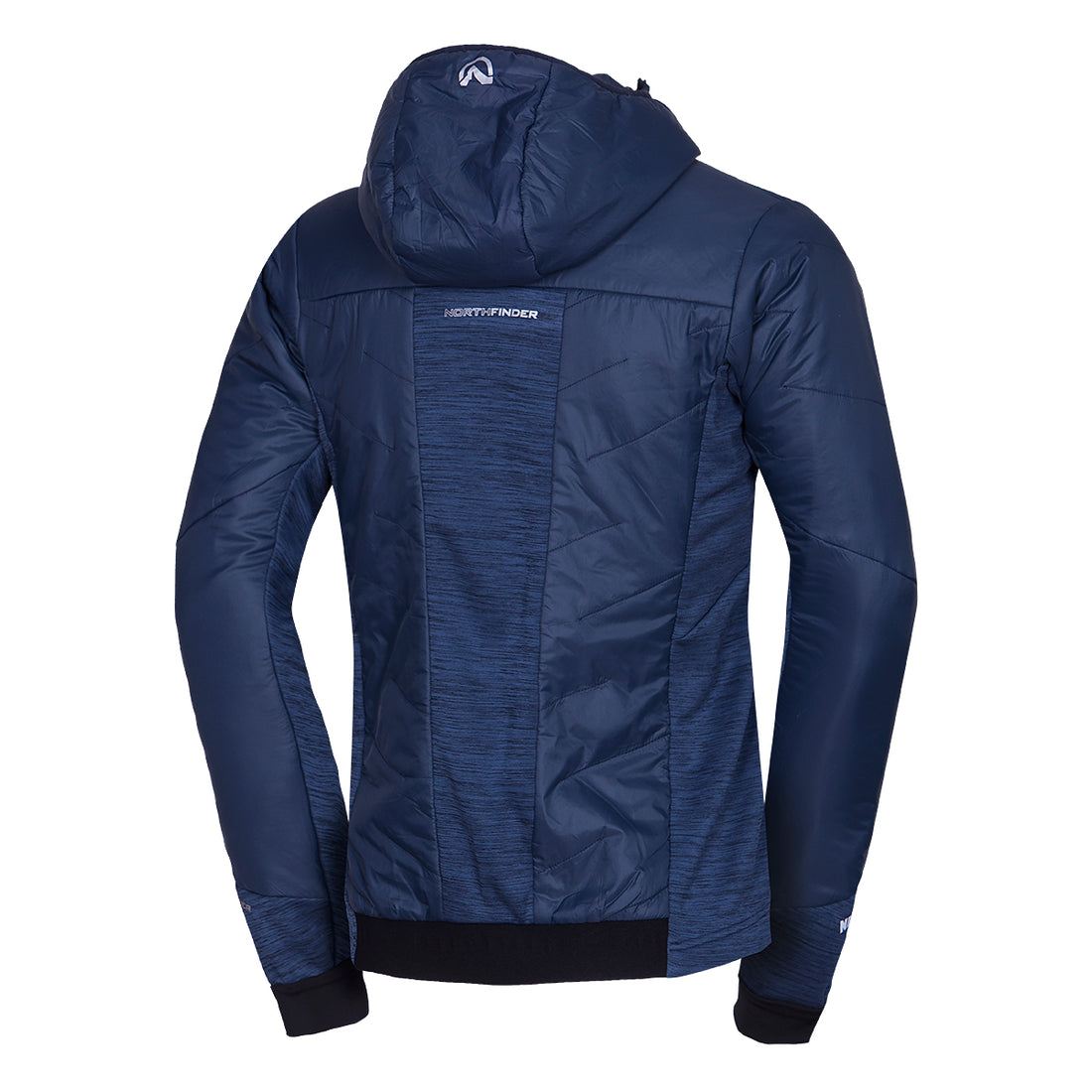 BU-5035OR men's hybrid active trekking athletic fit jacket with PrimaLoft OTIS