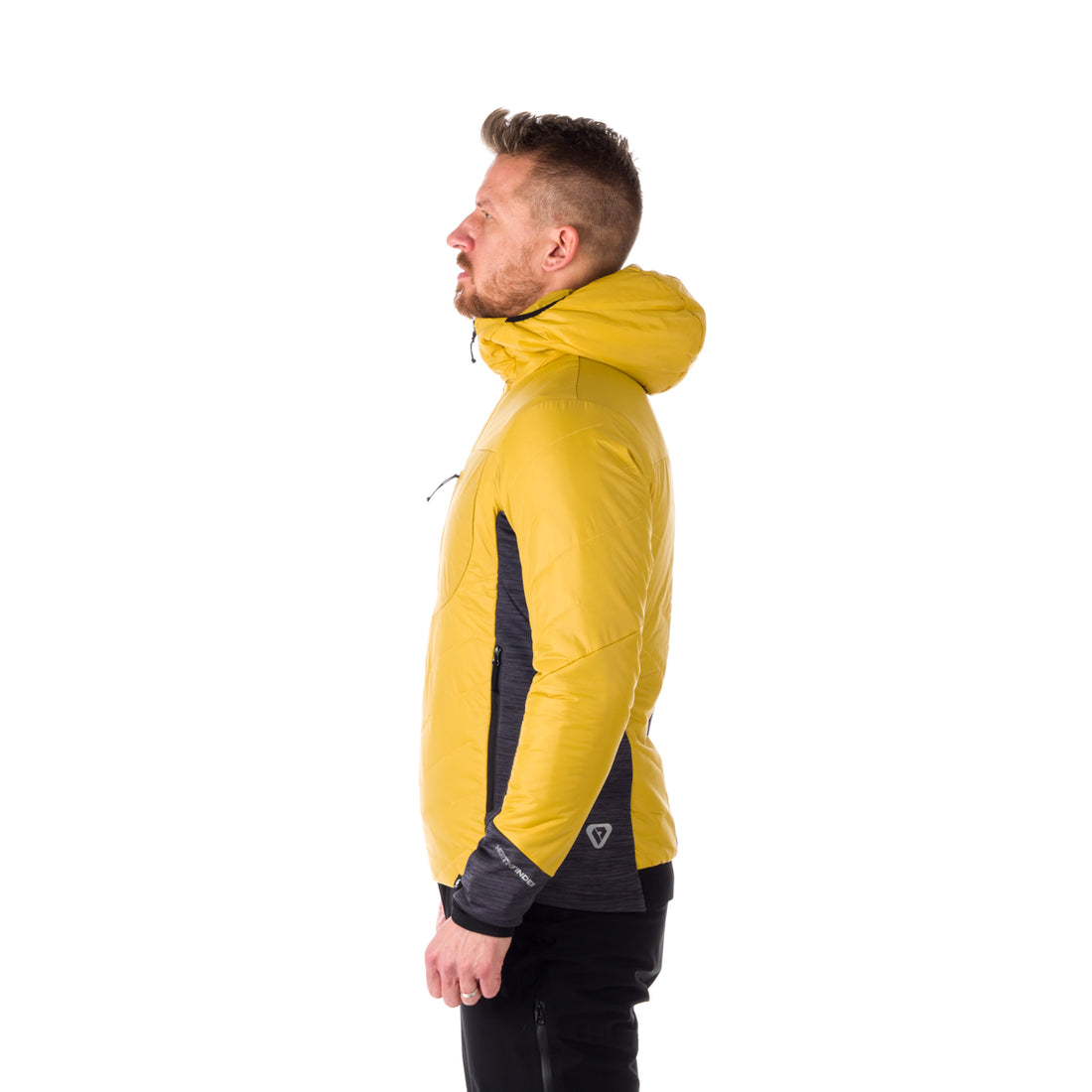 BU-5035OR men's hybrid active trekking athletic fit jacket with PrimaLoft OTIS