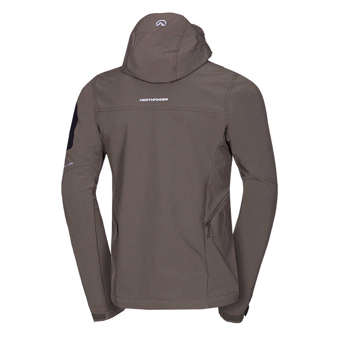 BU-5037OR men's travel softshell hood off jacket 3L ABNER