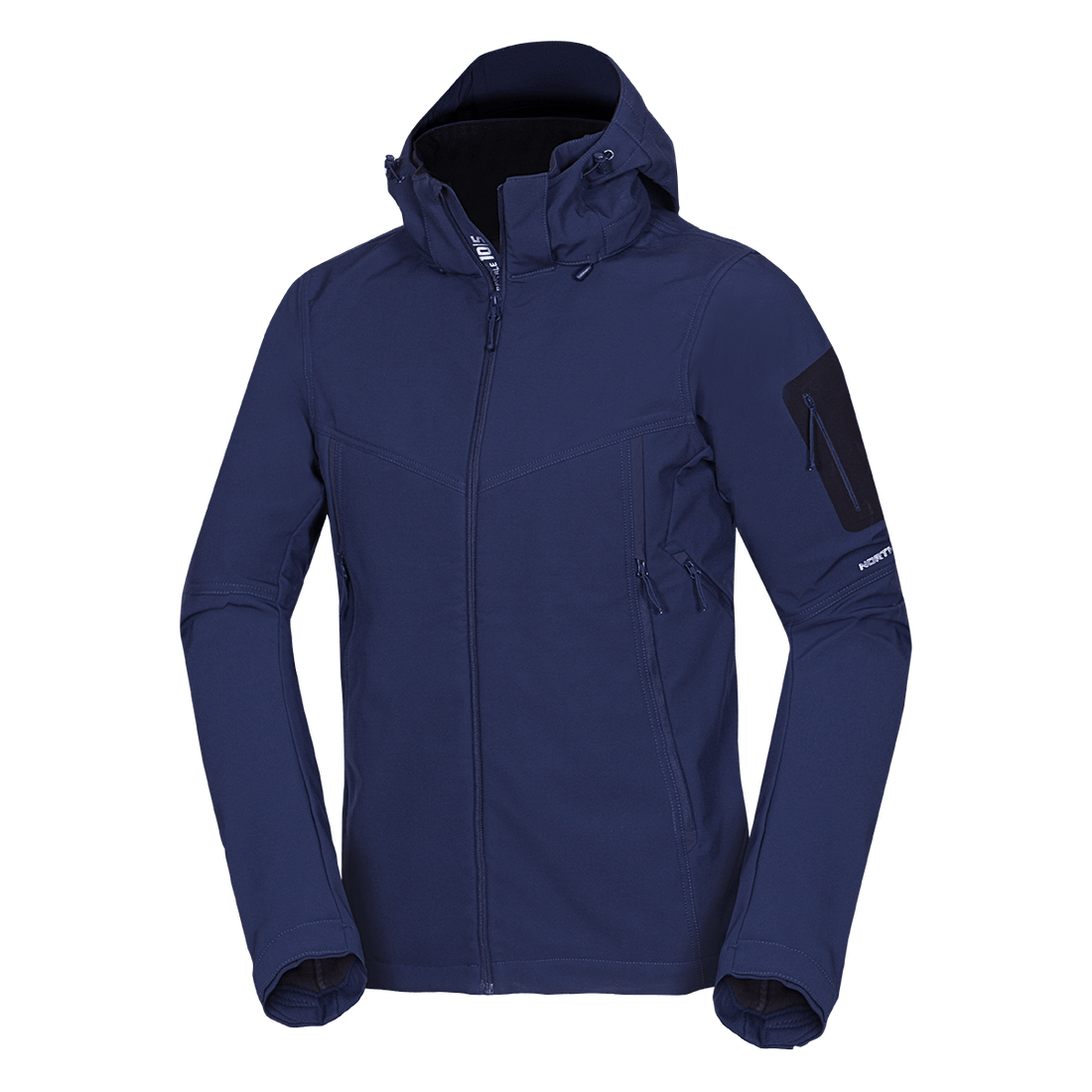 BU-5037OR men's travel softshell hood off jacket 3L ABNER
