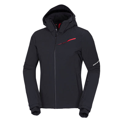 BU-5042SNW men's ski technical athletic fit stretch jacket fully featured with PrimaLoft SEBASTIAN 