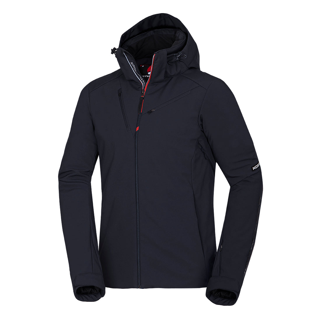 BU-5043SNW men's ski softshell insulated jacket 3L BRIXTON
