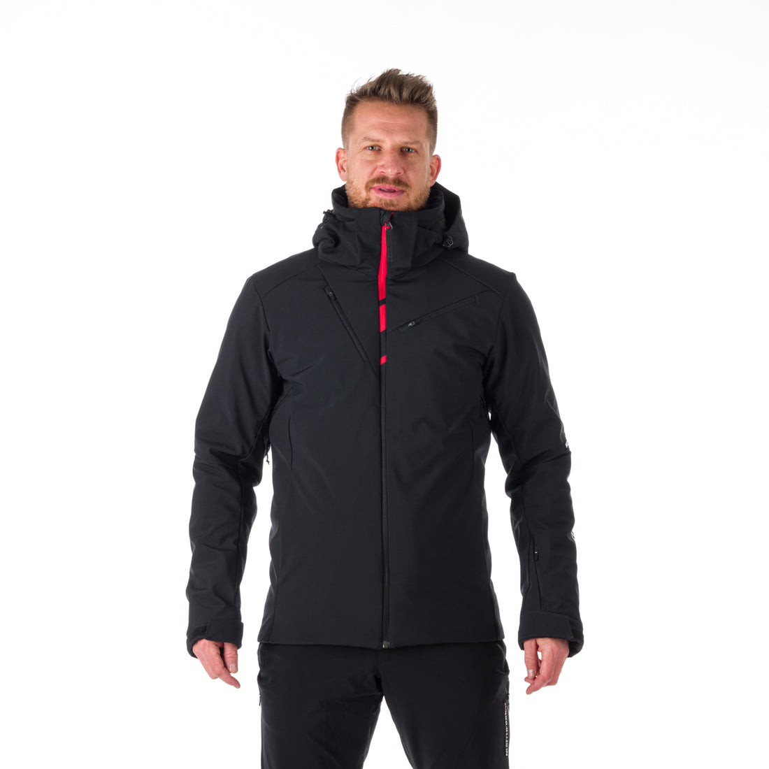 BU-5043SNW men's ski softshell insulated jacket 3L BRIXTON