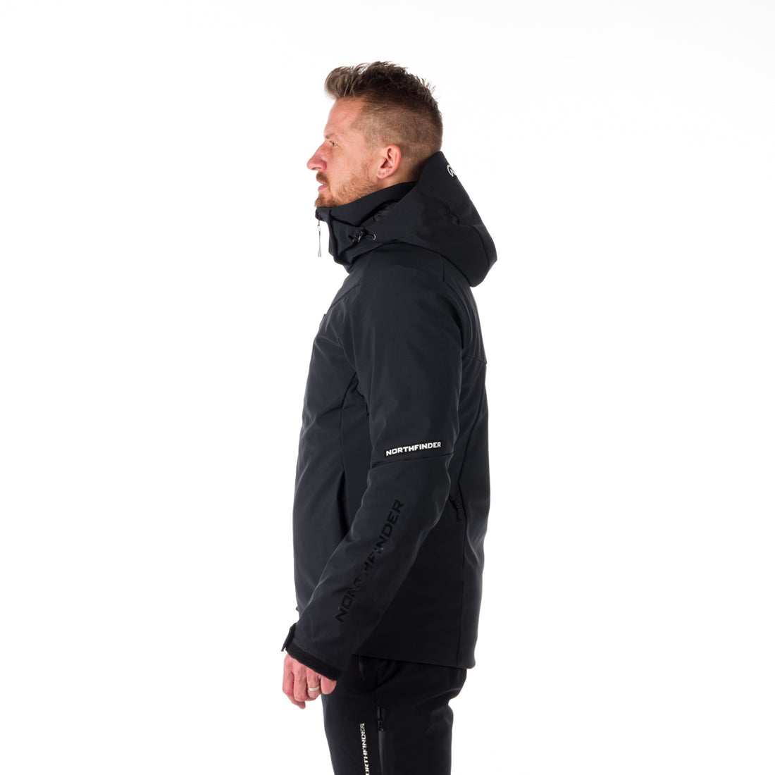 BU-5043SNW men's ski softshell insulated jacket 3L BRIXTON