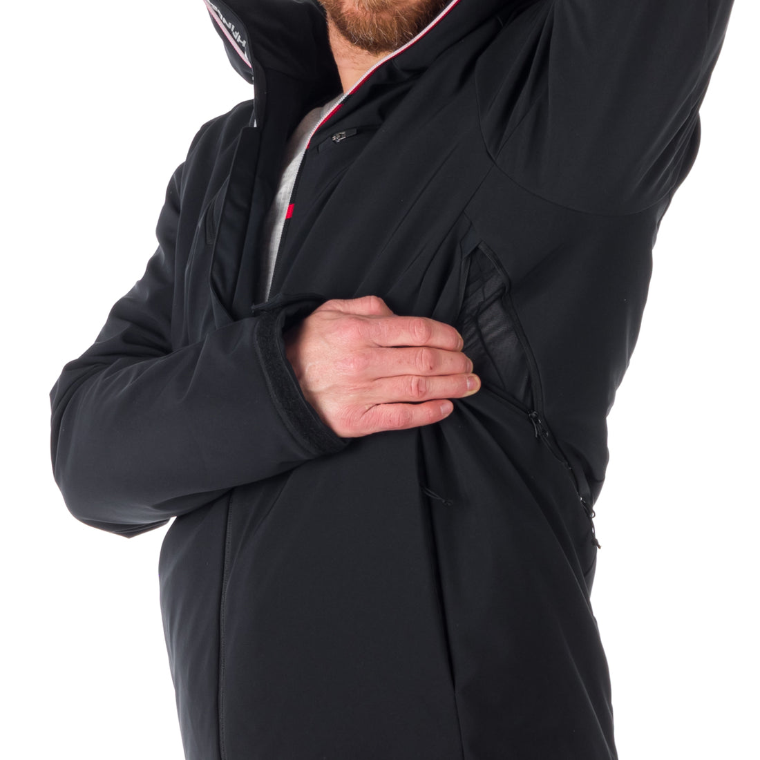 BU-5043SNW men's ski softshell insulated jacket 3L BRIXTON