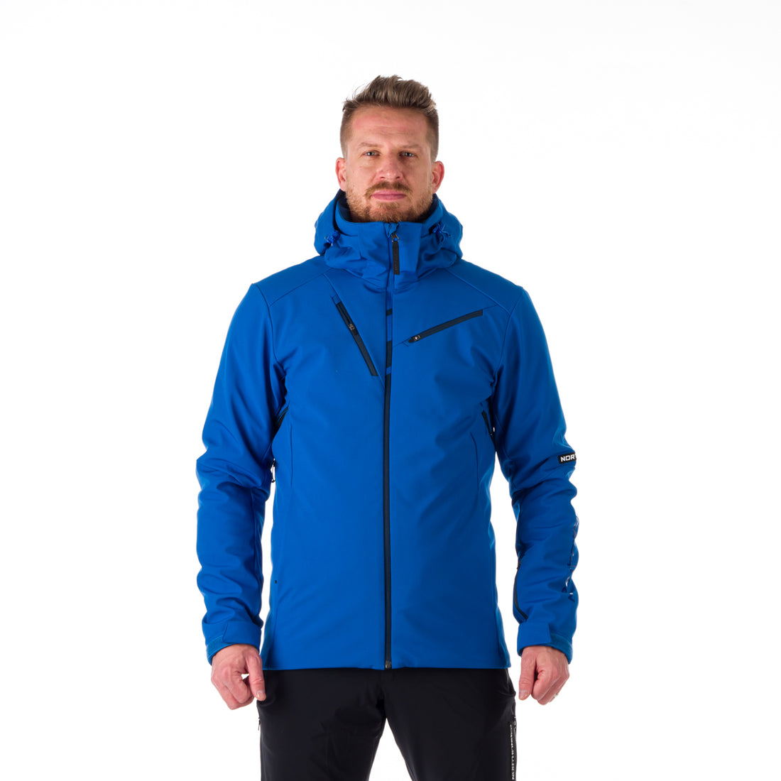 BU-5043SNW men's ski softshell insulated jacket 3L BRIXTON