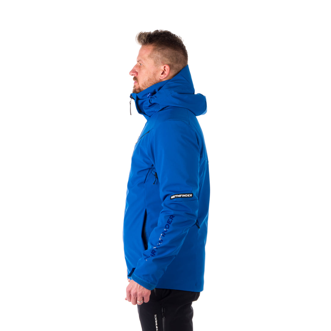 BU-5043SNW men's ski softshell insulated jacket 3L BRIXTON