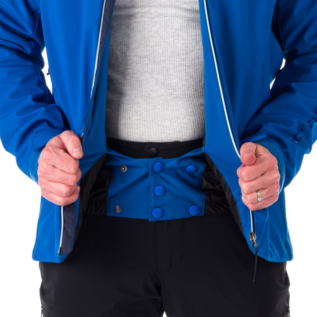 BU-5043SNW men's ski softshell insulated jacket 3L BRIXTON
