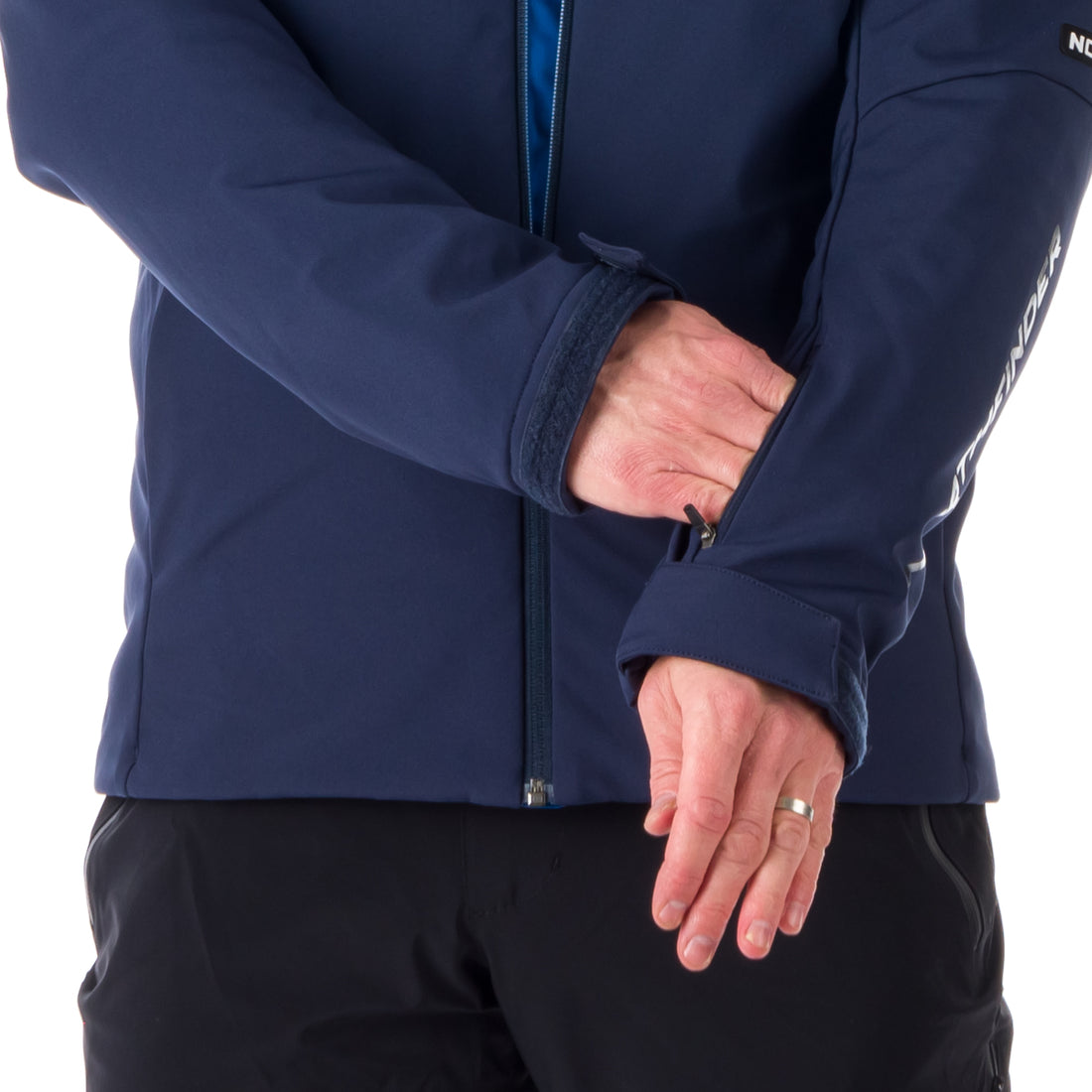 BU-5043SNW men's ski softshell insulated jacket 3L BRIXTON