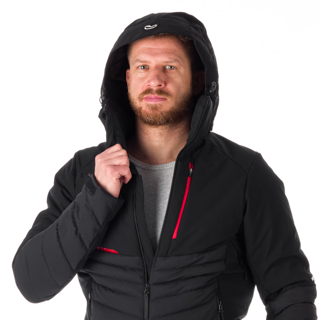 BU-5045SNW men's ski insulated active jacket MYLO