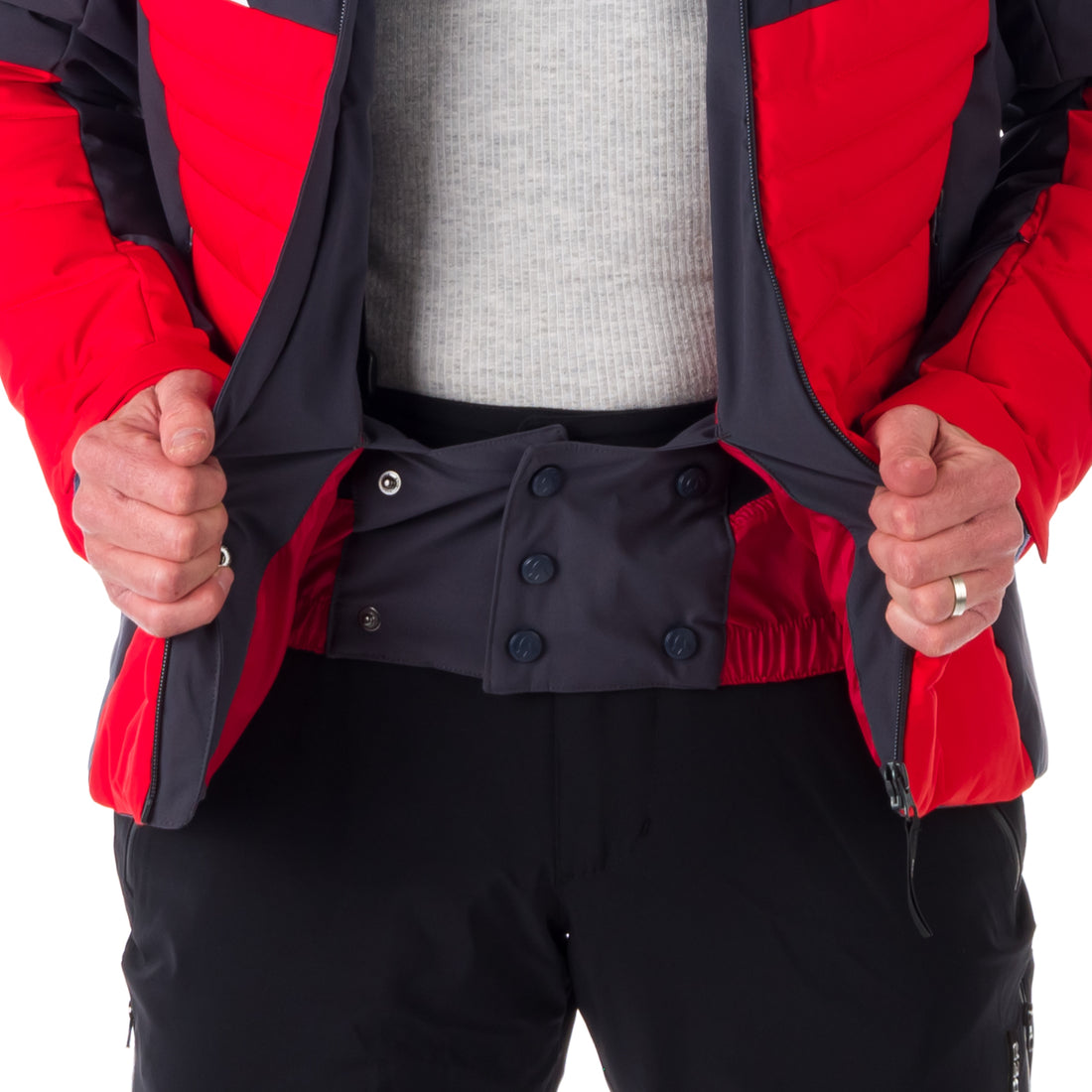 BU-5045SNW men's ski insulated active jacket MYLO