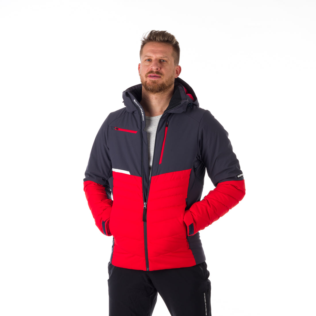 BU-5045SNW men's ski insulated active jacket MYLO