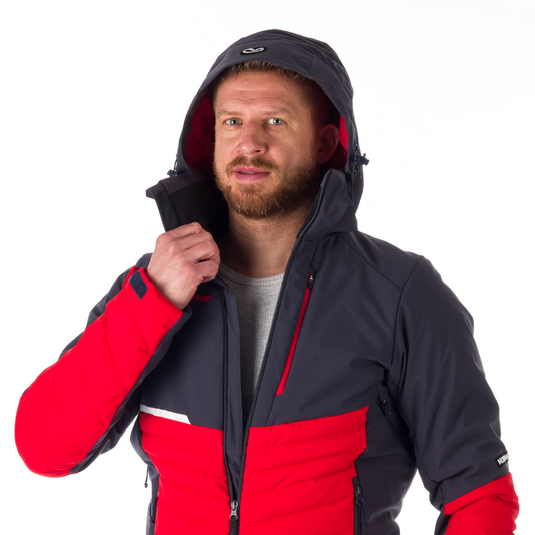 BU-5045SNW men's ski insulated active jacket MYLO