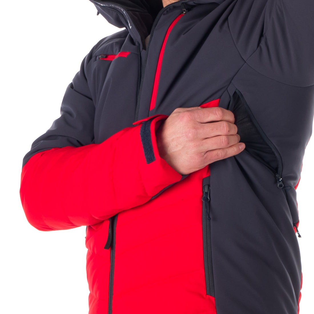 BU-5045SNW men's ski insulated active jacket MYLO